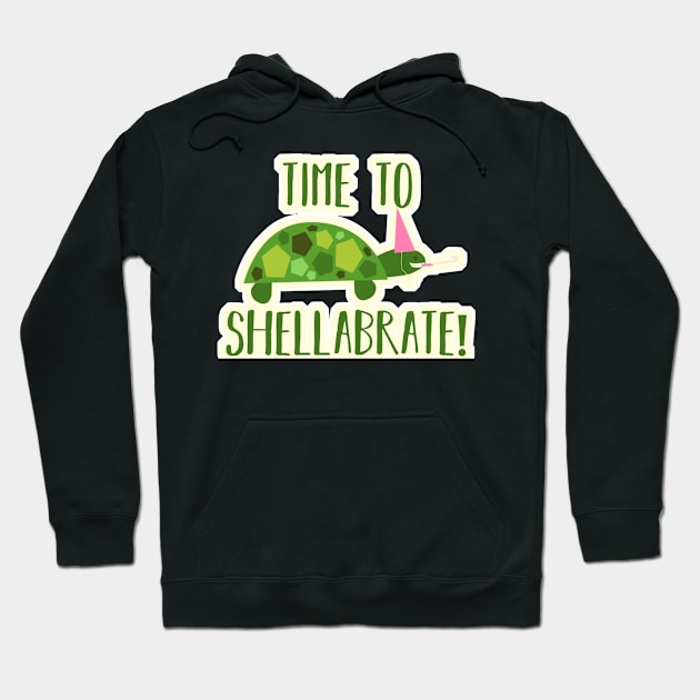 Time to shellabrate Hoodie by Tianna Bahringer